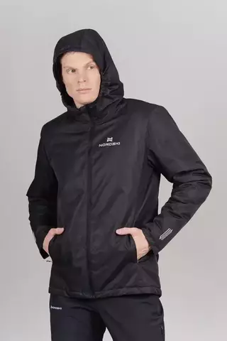 Мужская утепленная лыжная куртка Nordski Urban 2.0 black