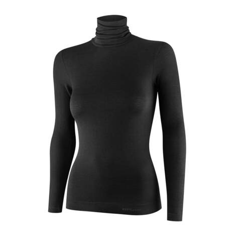 Женское термобелье водолазка Brubeck Comfort Merino черная
