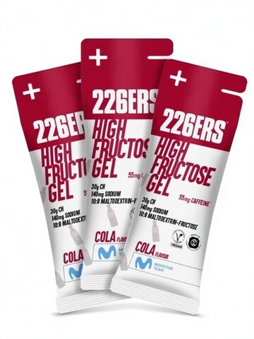 Набор высокоэнергетических гелей с фруктозой 226ERS XS High Fructose 44 г кола