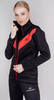 Nordski Base тренировочная куртка женская black-red - 1
