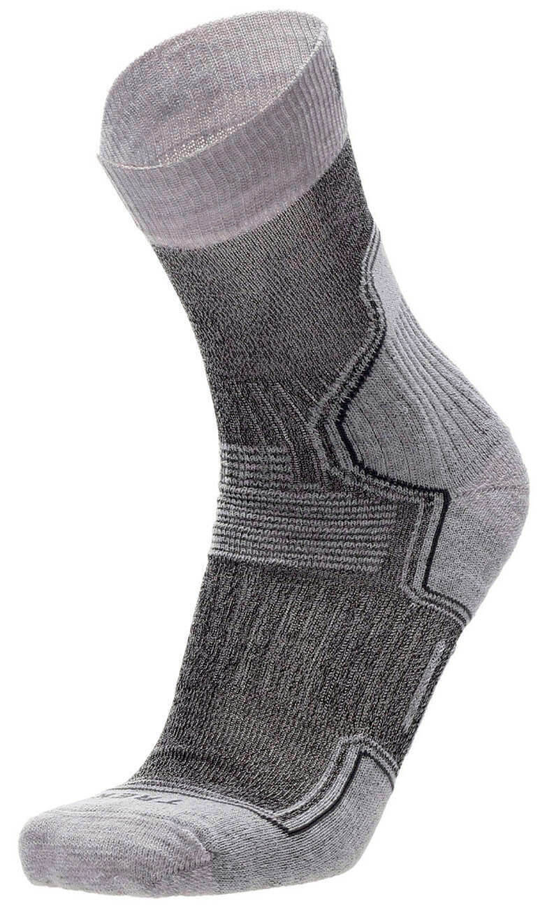 Носки средней высоты Mico Extra Dry Hike серые - 2