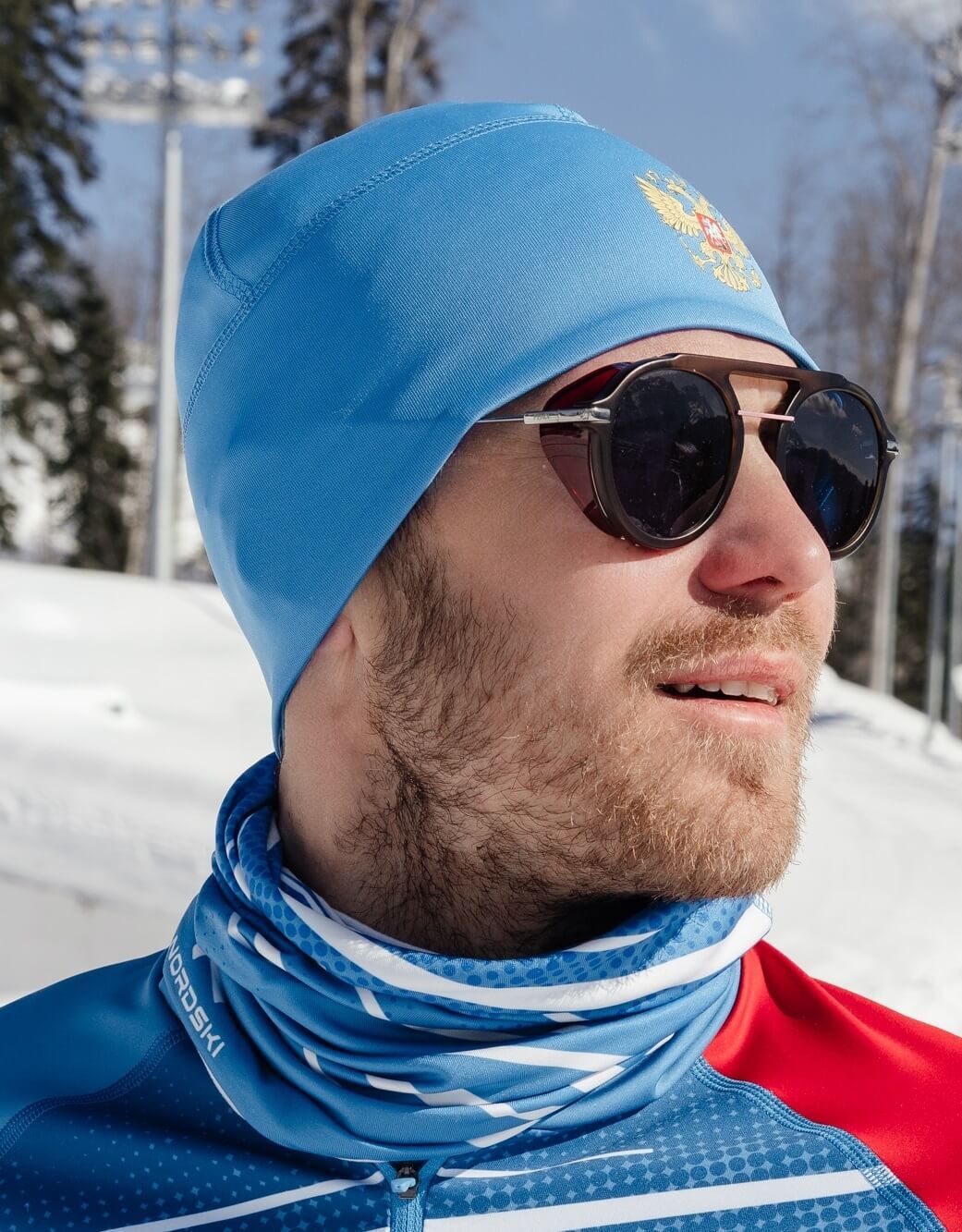 Тренировочная шапка Nordski Active светло-синяя - 3