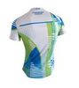 Olly Sport футболка беговая белая-синяя-лайм - 2