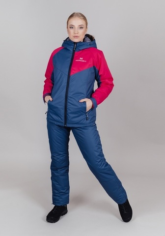 Nordski Premium Sport теплый лыжный костюм женский denim