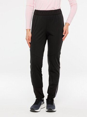 Женские лыжные брюки Moax Tauri Softshell Zip черные