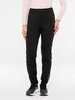 Женские лыжные брюки Moax Tauri Softshell Zip черные - 1