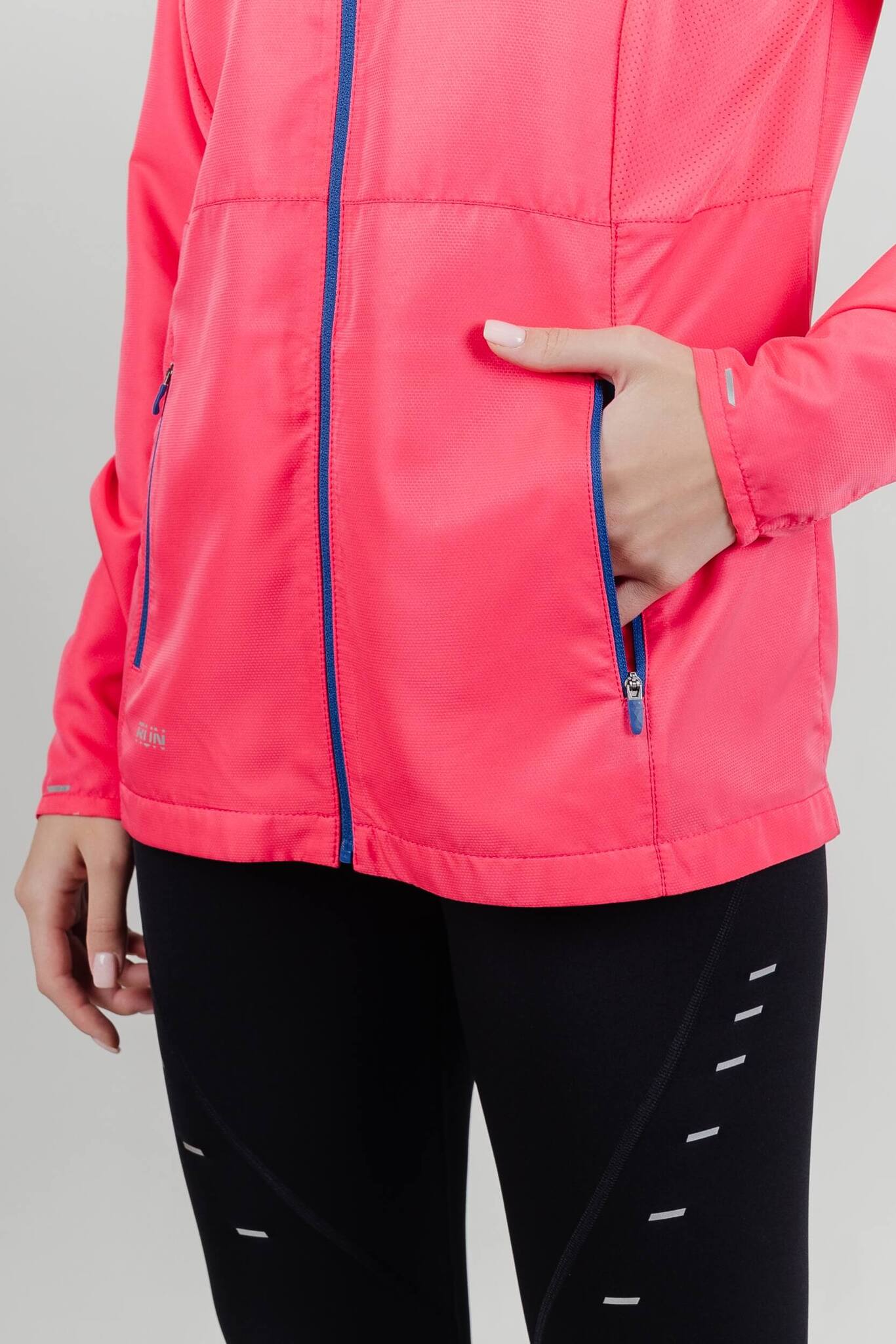 Женская ветровка для бега Nordski Run pink - 6