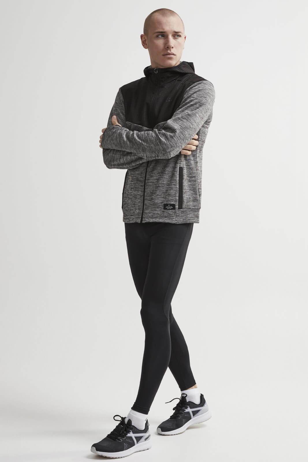 Craft Breakaway Jersey куртка для бега мужская серая - 3