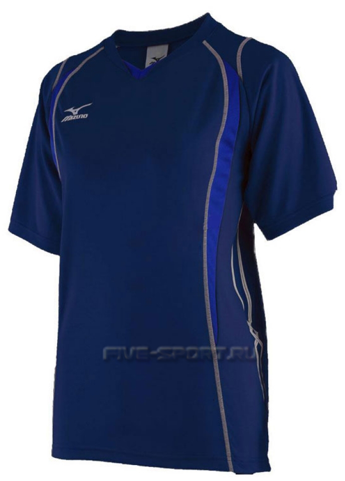 Mizuno Premium Top футболка волейбольная мужская d-blue