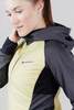 УЦЕНКА-Женская тренировочная куртка с капюшоном Nordski Hybrid Hood black-yellow - 5