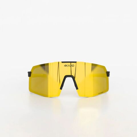 Спортивные гоночные очки 4KAAD Beat Race Zeiss black-yellow