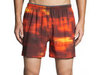 Brooks Sherpa 5&quot; Short мужские беговые шорты оранжевые - 1