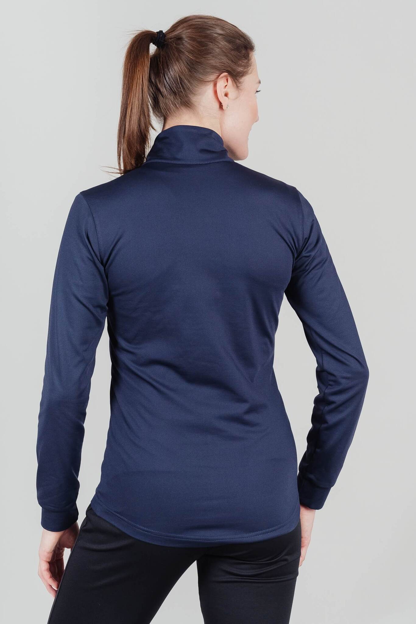 Женская лыжная толстовка Nordski Layer blueberry - 2
