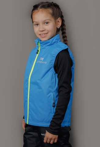 Nordski Kids Motion теплый жилет детский blue