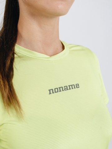 Женская спортивная тренировочная футболка Noname Miler T-Shirt SS 25 WOS yellow