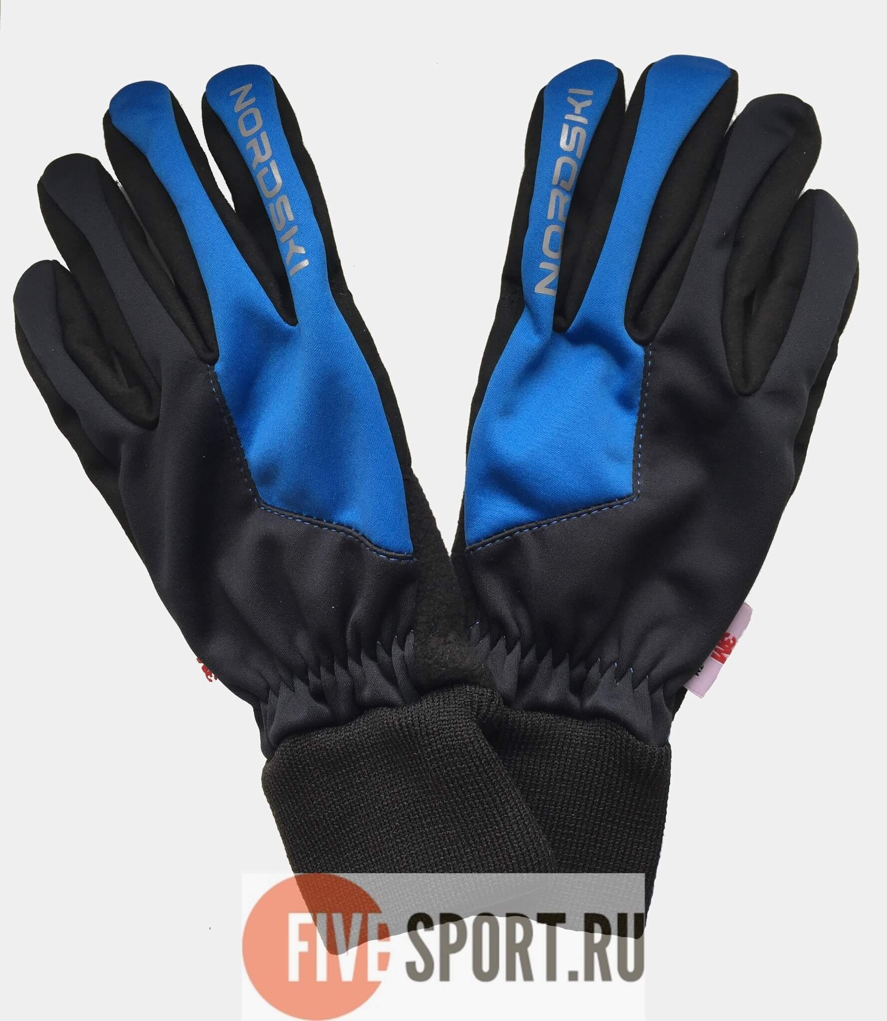 Nordski Jr Motion WS перчатки детские black-blue