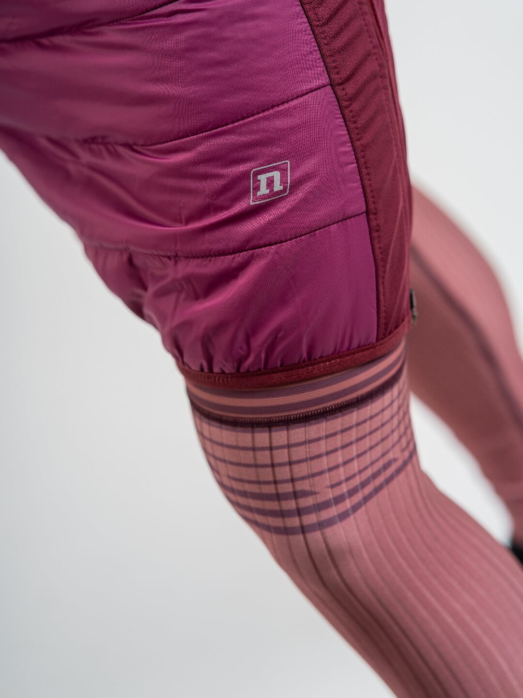 Женская утепленная лыжная юбка Noname Ski Skirt 24 ягодная - 4