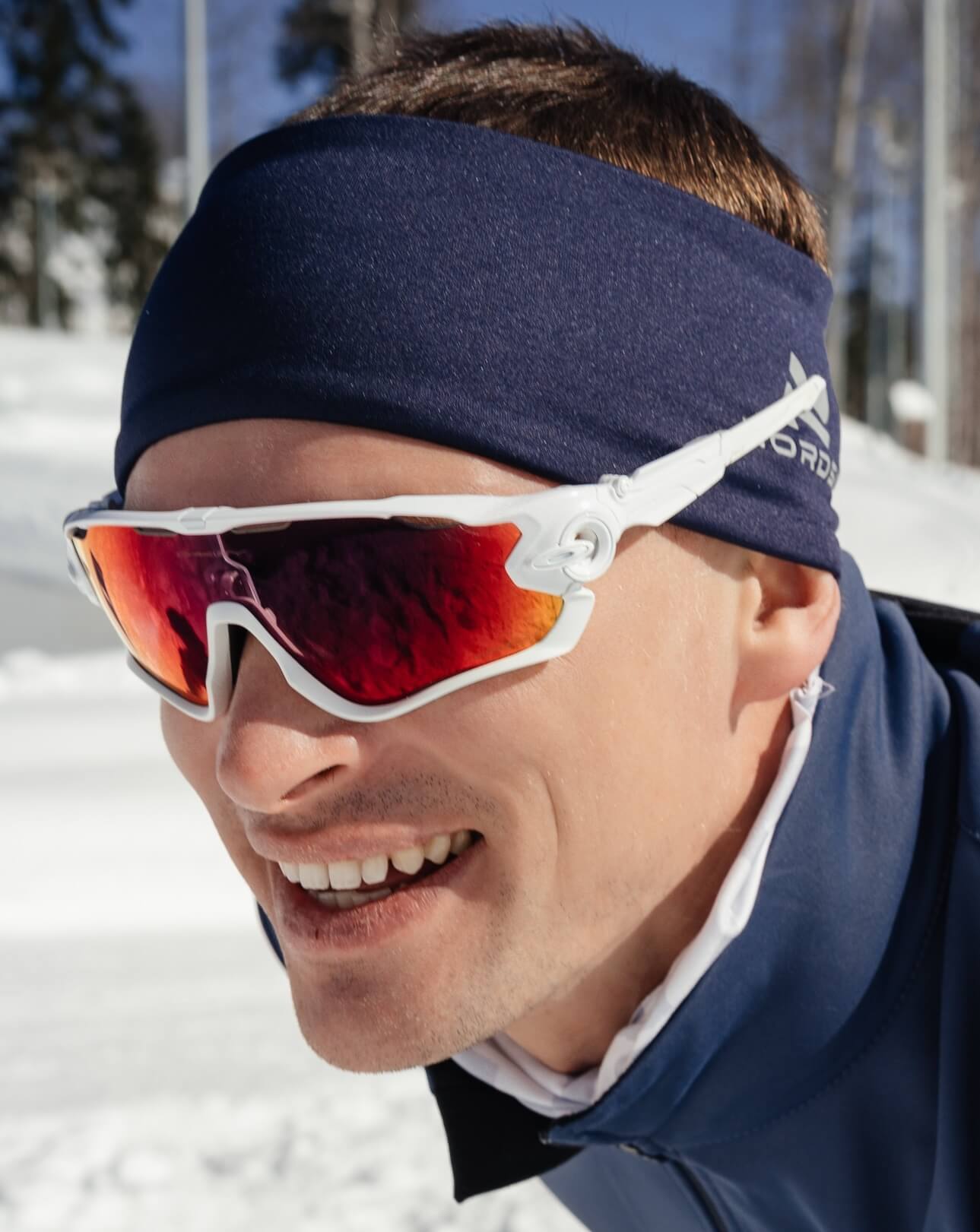 Повязка Nordski Warm унисекс темно-синяя OFSA - 2