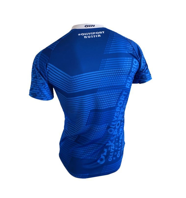 Olly Sport футболка беговая синяя - 2