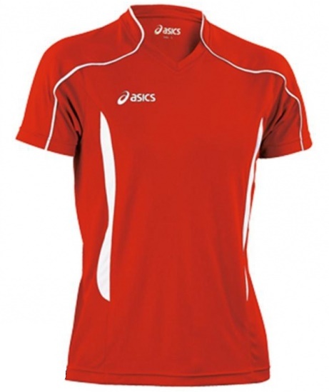 Волейбольная футболка Asics T-shirt Volo мужская красная - 1