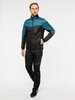 Мужской тренировочный лыжный костюм Moax Royal черно-изумрудный - 1
