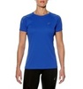 Asics Stripe SS Top Женская футболка для бега синяя - 1