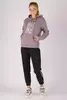 Женская спортивная толстовка Anta Ecocozy Sweat Hoodie фиолетовая - 2