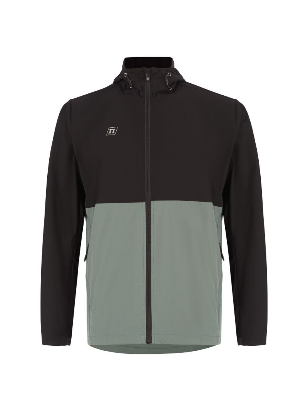 Ветрозащитная куртка Noname Icon Tech Jacket Ux black-teel green - 10