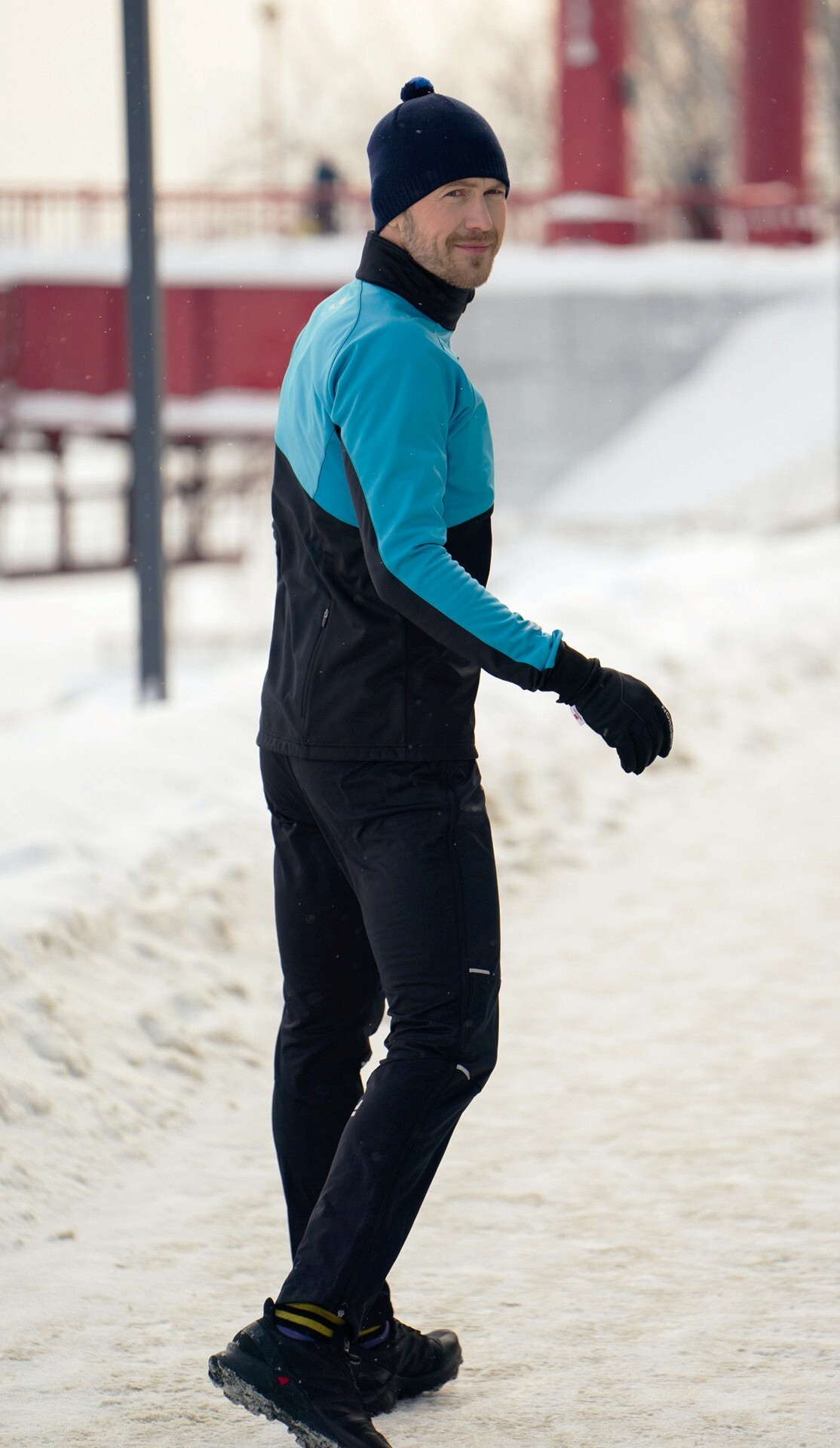 Nordski Premium лыжный костюм мужской blue-black - 3