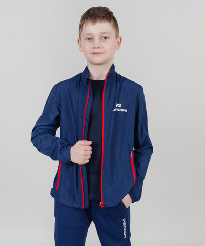 Детская куртка для бега Nordski Jr Motion navy