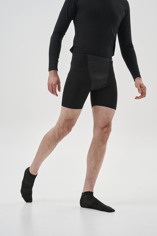 Детские ветрозащитные термотрусы Nordski Jr. Race WS black