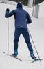 Мужская куртка для лыж и бега зимой Nordski Hybrid Pro blue-ice mint - 12