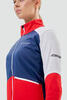 Женская тренировочная лыжная куртка Nordski Pro 2.0 white-red-blue - 8