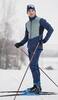 Мужская куртка для лыж и бега зимой Nordski Hybrid Pro blue-ice mint - 10