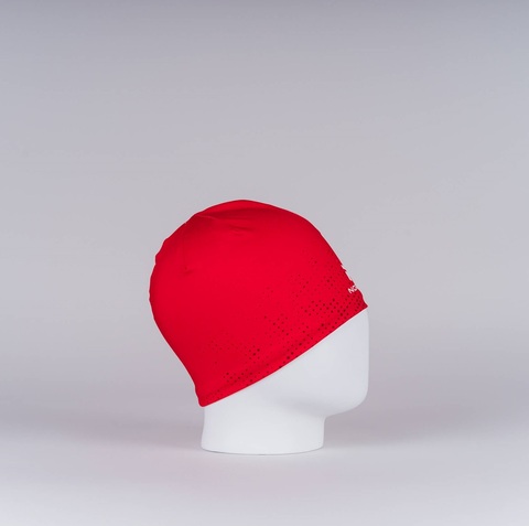 Гоночная шапка подростковая Nordski Jr Pro red-black