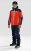 Мужская горнолыжная куртка 8848 Altitude Iron Softshell (neon red) - 9