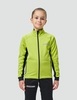 Детская лыжная куртка Nordski Jr. Core lime-black - 3