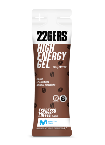 Высокоэнергетический гель с кофеином 226ERS High Energy 76 г эспрессо