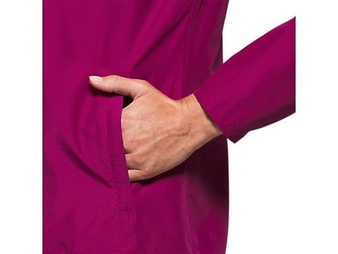Asics Silver Jacket куртка для бега женская фиолетовая