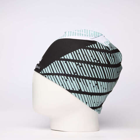 Гоночная шапка подростковая Nordski Jr Heat black-ice mint