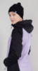 Женская тренировочная куртка с капюшоном Nordski Hybrid Hood black-lavender - 8