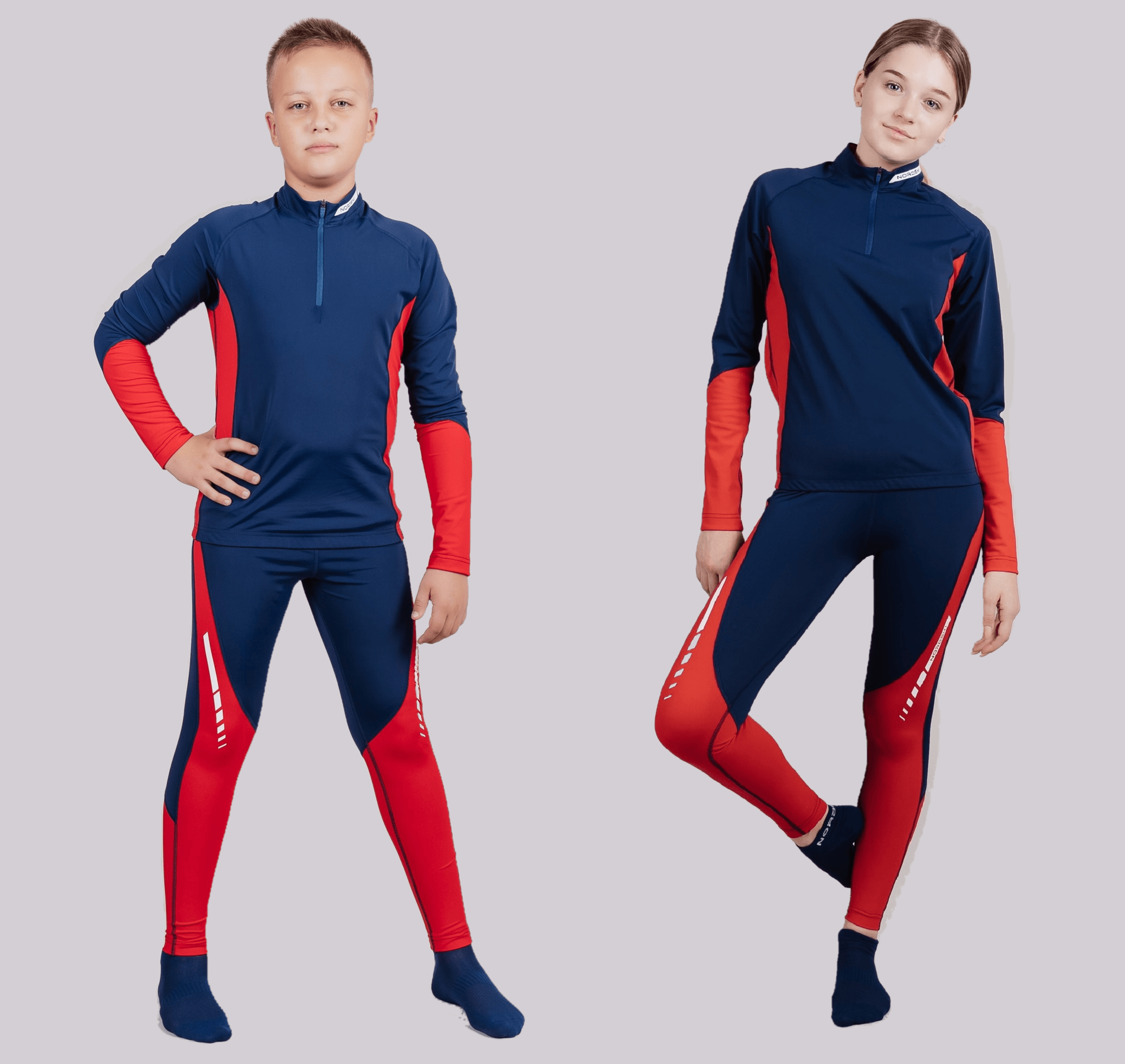 Детский гоночный комбинезон Nordski Jr Base dark blue