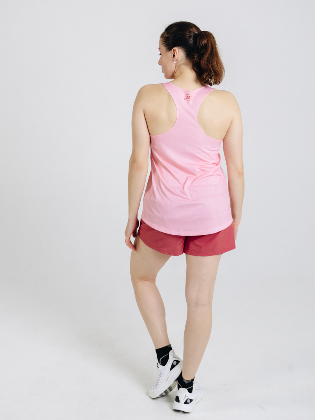 Женская беговая майка Noname Free Running Top 25 WOS pink - 3