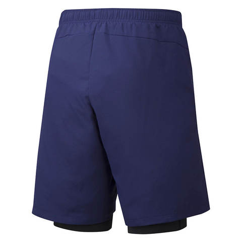 Mizuno Impulse 7.5 2 In 1 Short шорты для бега мужские темно-синие