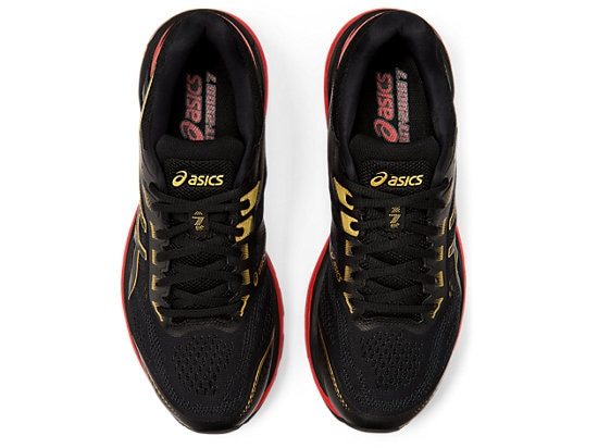 Asics Gt 2000 7 кроссовки для бега женские черные-красные - 4