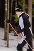 Женская тренировочная куртка с капюшоном Nordski Hybrid Hood black-lavender - 2