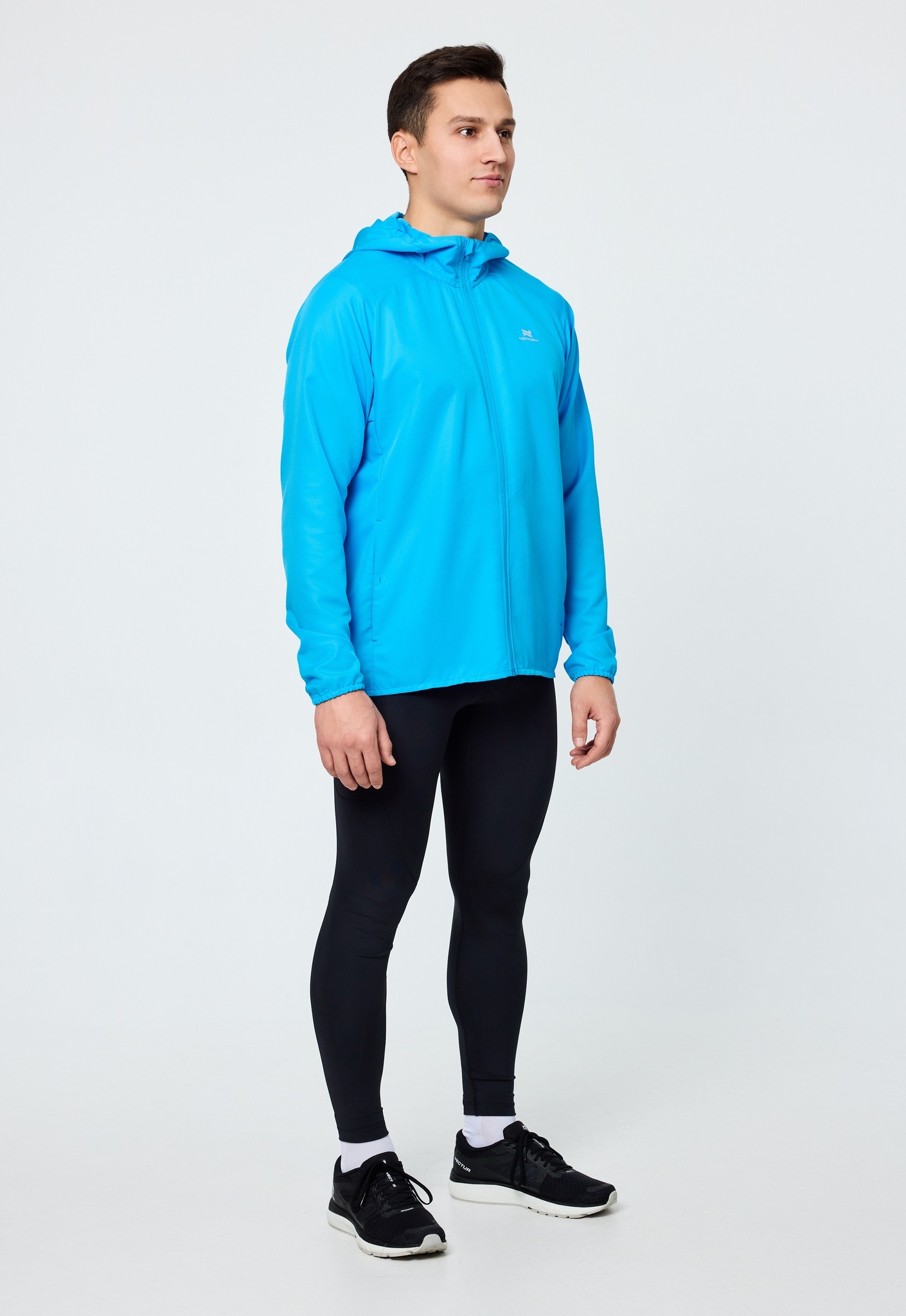 Мужская спортивная ветровка Nordski Runway light blue - 11
