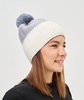 Лыжная шапка c шерстью Nordski Frosty grey-white - 1