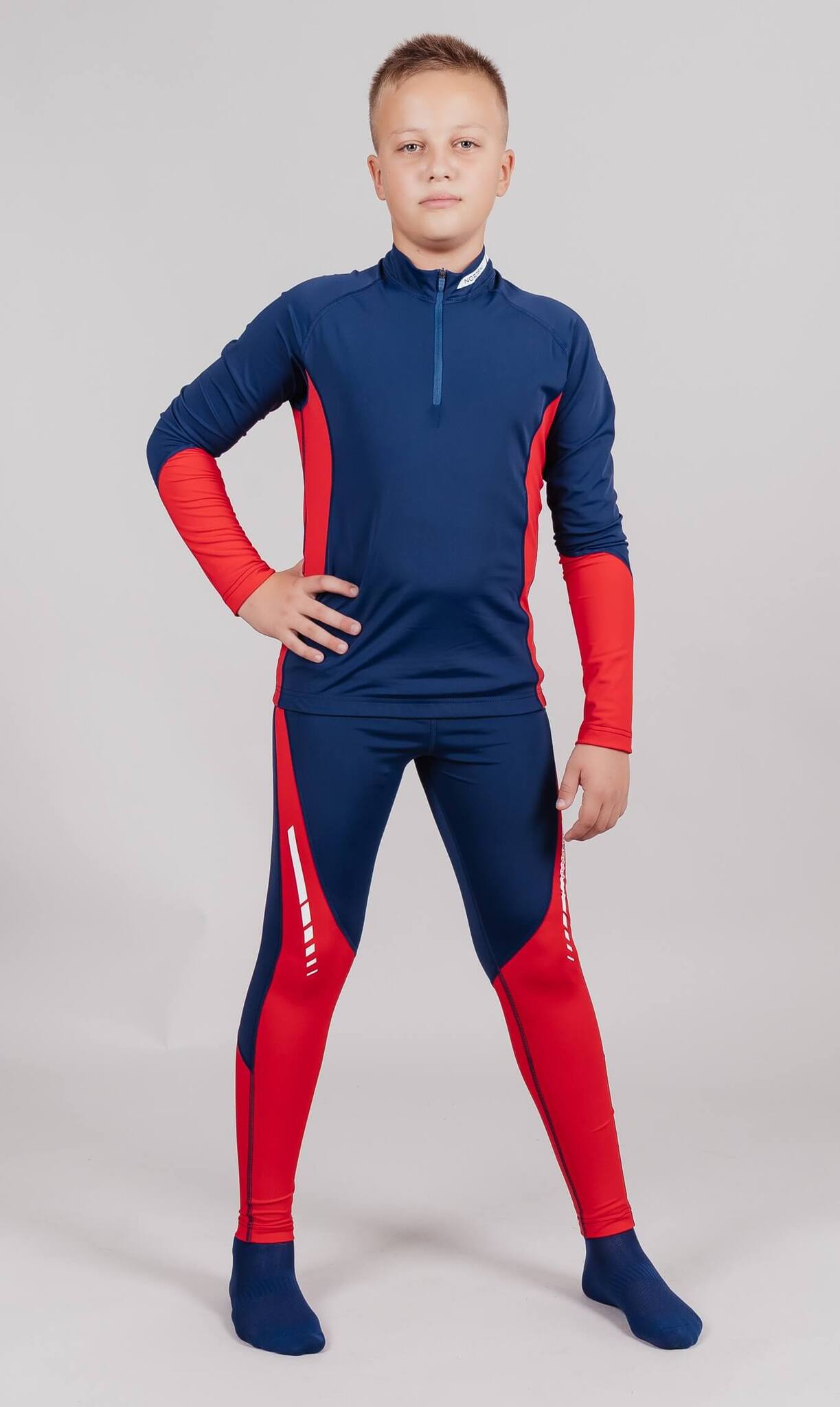 Детский гоночный комбинезон Nordski Jr Base dark blue - 4