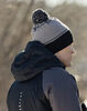 Вязаная шапка с ветрозащитой Nordski Arctic WS grey - 5